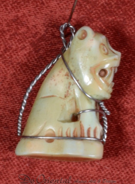 Authentieke Thaise Tijgertand Amulet hanger