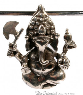 Hanger zilver Ganesha