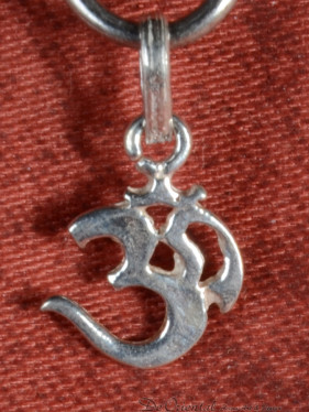 Zilveren Hanger Ohm Symbool 925 Handgemaakt