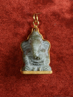 Jade Ganesha Hanger