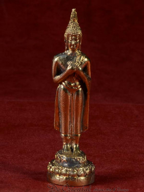 Boeddha miniatuur voor vrijdag messing