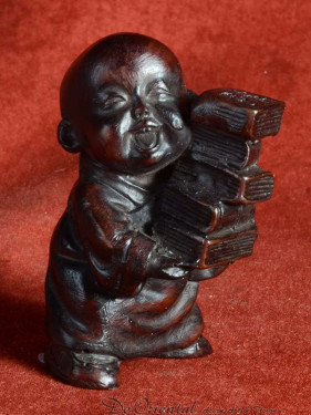 Baby Geluksboeddha "de student"