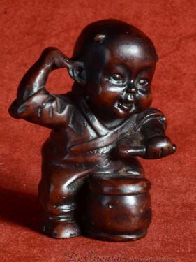 Baby Geluksboeddha "de trommelaar"