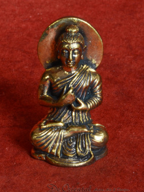 Messing Boeddha Miniatuur Beeldje