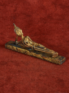 Liggende Boeddha – Dinsdag Boeddha in bronskleur