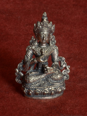 Miniatuur Green Tara brons – fijn gedetailleerd