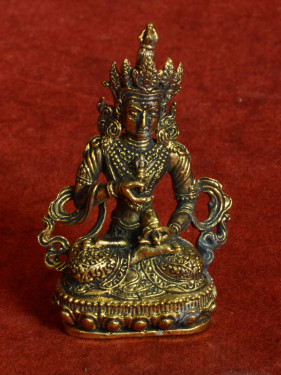 Vajrasattva Boeddha – miniatuurbeeld in brons