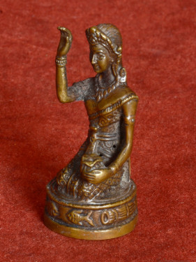 Nang Quak – bronzen Thaise geluksbeeld