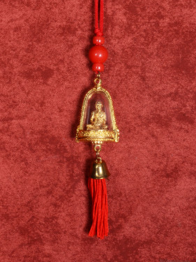 Thaise auto amulet hanger met Boeddha Phra Ngern