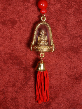 Thaise auto amulet hanger met Boeddha Phra Ngern