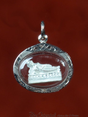 Dinsdag Boeddha amulet zilver