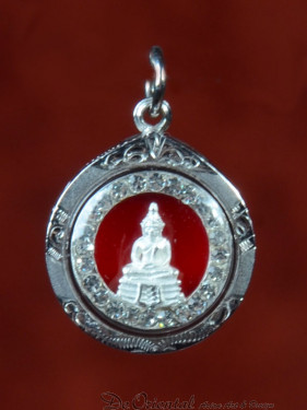 Donderdag Boeddha amulet zilver