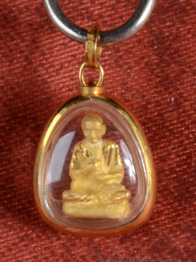 LP Toh miniatuur amulet 24K goud
