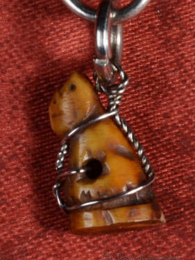 Authentieke Thaise Tijgertand Amulet hanger