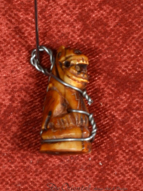 Authentieke Thaise Tijgertand Amulet hanger
