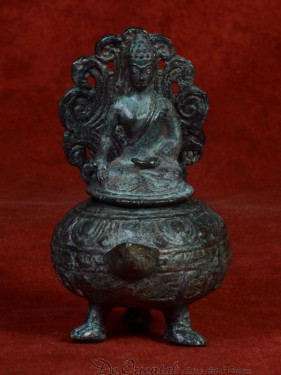 Oliebrander met Boeddha