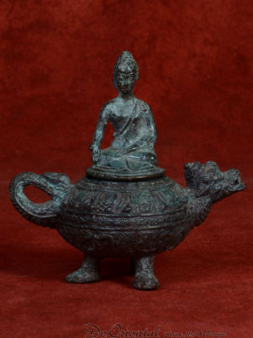 Oliebrander met Boeddha