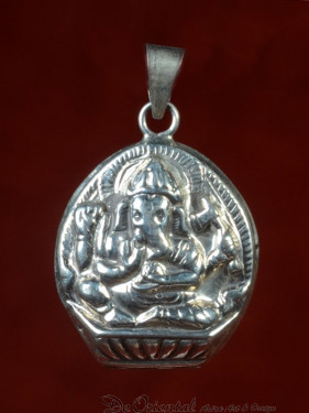 Ganesha hanger zilver
