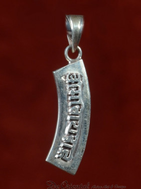 Gebogen om mani padme hum hanger 