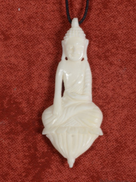 Boeddha hanger van been uit Indonesië