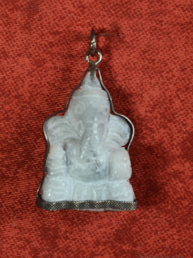 Jade Ganesha Hanger