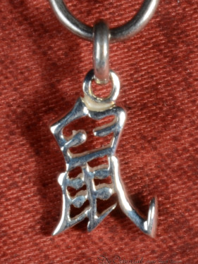 Zilveren hanger Chinees karakter Rat