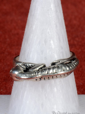 Biker Skull Ring Alien