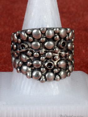 Biker Skull Ring met 100 schedels