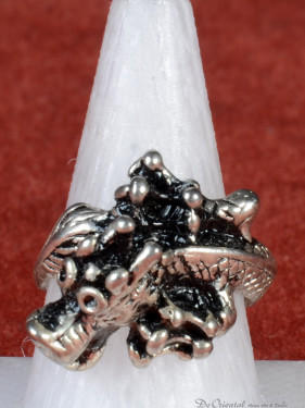 Biker Ring met draak