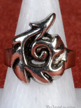 Biker Ring Stingray Flames