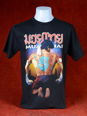 Mooi Muay Thai T-Shirt met Thai Boxer