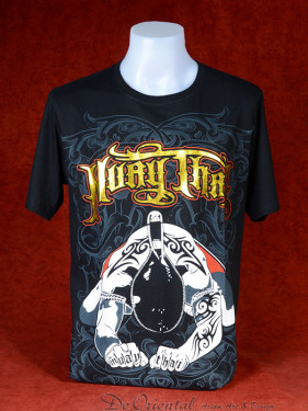 T-Shirt Born the be Muay Thai - Vechter