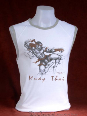 Tanktop Muay Thai Pra Ram Yeap Longkar wit