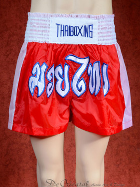 Muay Thai training short rood