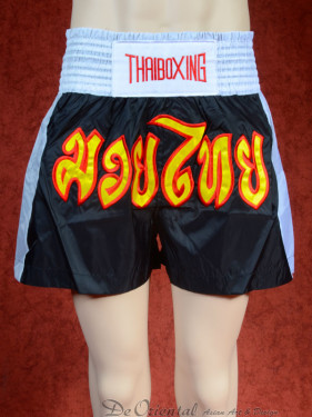 Muay Thai training short zwart