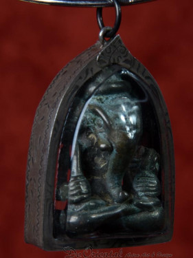 Ganesha amulet brons