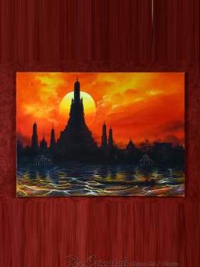 Schilderij op canvas "Wat Pho"