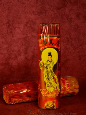 Tempel wierook Guanyin Roos