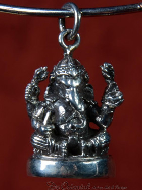 Ganesha amulet zilver