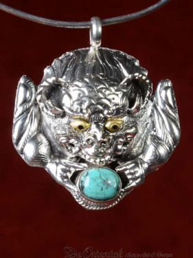 Hanger Chepu met turkoois