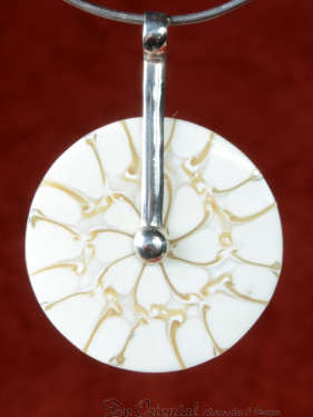 Handgemaakt sieraad van schelp