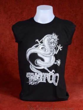 Tanktop "Tattoo" met Chinese Draak