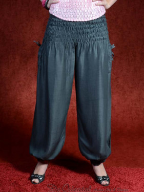 Aladdin Broek Antraciet Grijs