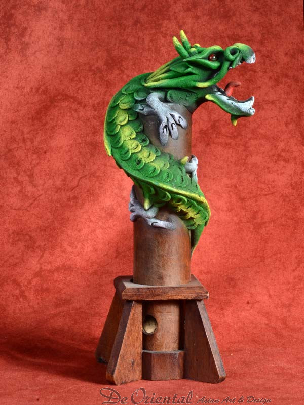 Witte Draak Wierookhouder voor Wierookstokjes (II