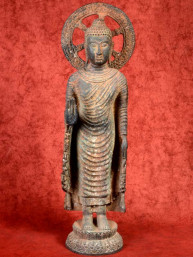 Staande Boeddha Brons
