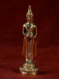 Boeddha miniatuur voor woensdag Boeddha messing