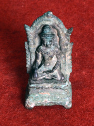 Klein beeldje van Phra Yod Khunphon in brons – 2-delig ontwerp