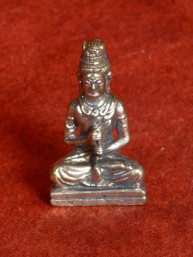 Vernikkeld bronzen Bodhisattva amulet