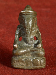 Brons Ganesha miniatuurbeeldje