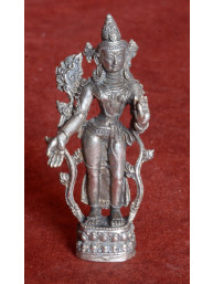 Messing Avalokiteshvara beeldje